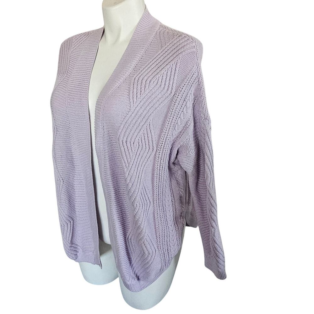 Universal Thread cardigan open front lavander sz L - Picture 2 of 7